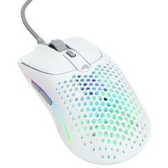 Glorious Model O 2 Optical Wired Mouse - Ultra-Lightweight, Precision Performance, Sleek White Design - #0810069975283